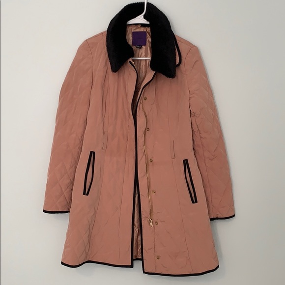 Forever 21 Jackets & Blazers - ⭐️ Blush & Black Winter Coat/Trench Coat Forever21